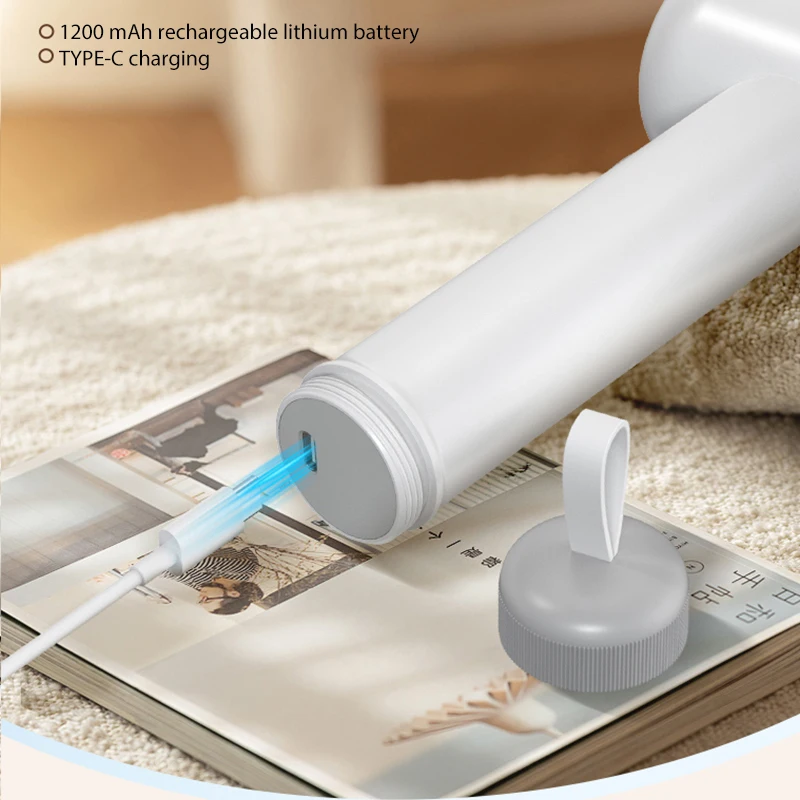 Sikat pembersih listrik nirkabel, untuk Dapur/kamar mandi multi-fungsi penggosok putar otomatis 4 kepala pengganti