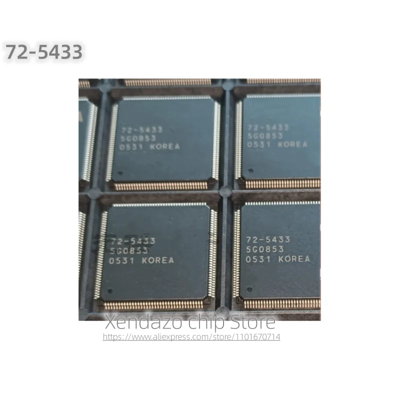 1pcs/lot 72-5433 72-5433GREEN QFP-144 package Original genuine Memory chip