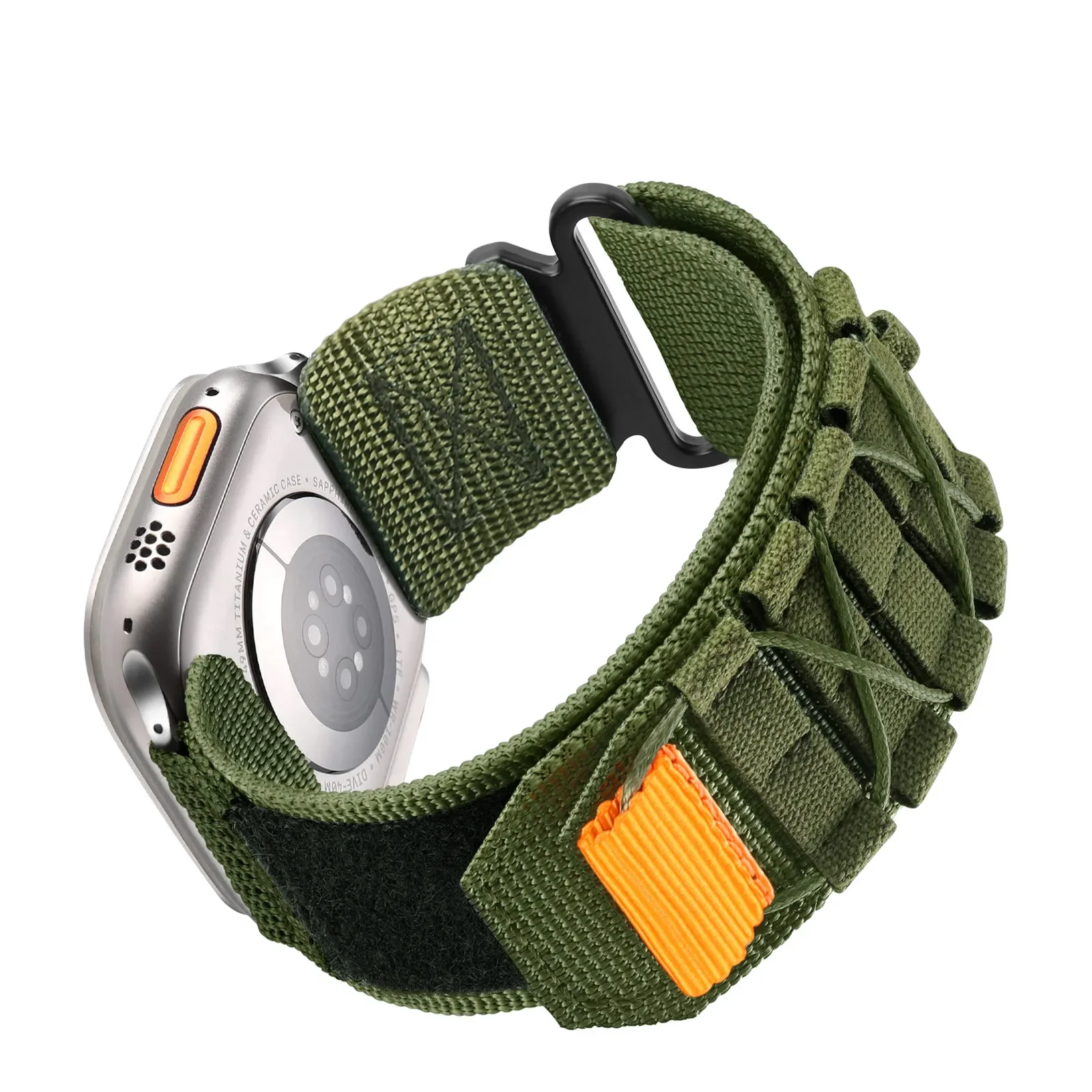 

Mountain Climbing Strap For apple watch band 44mm 45mm 49mm Nylon Tie rope Sport Belt iwatch series ultra 2/9/8/7/6/5/3 Bracelet