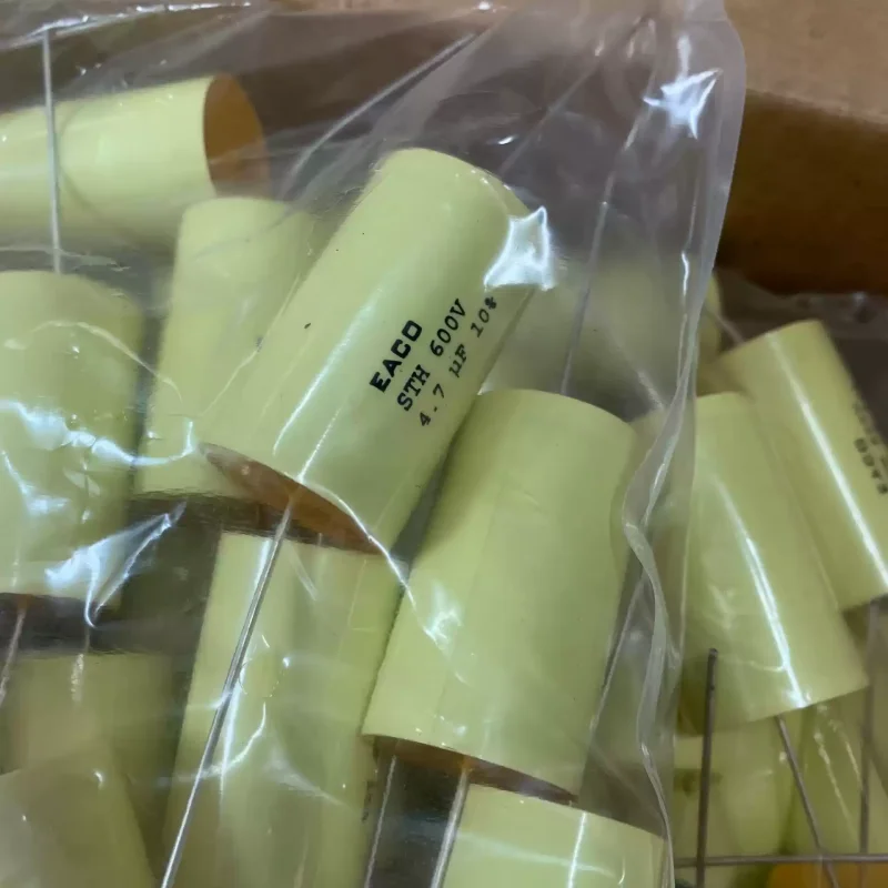 10-100pcs Brand new original EACO STH 4.7UF 600V IGBT non inductive absorption protection film capacitor
