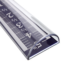 Clear Garden Rain Gauge Outdoor Transparent Rain Meter with Scale Rainfall Measuring Tube for Lawn Supplies Lawn Supplies