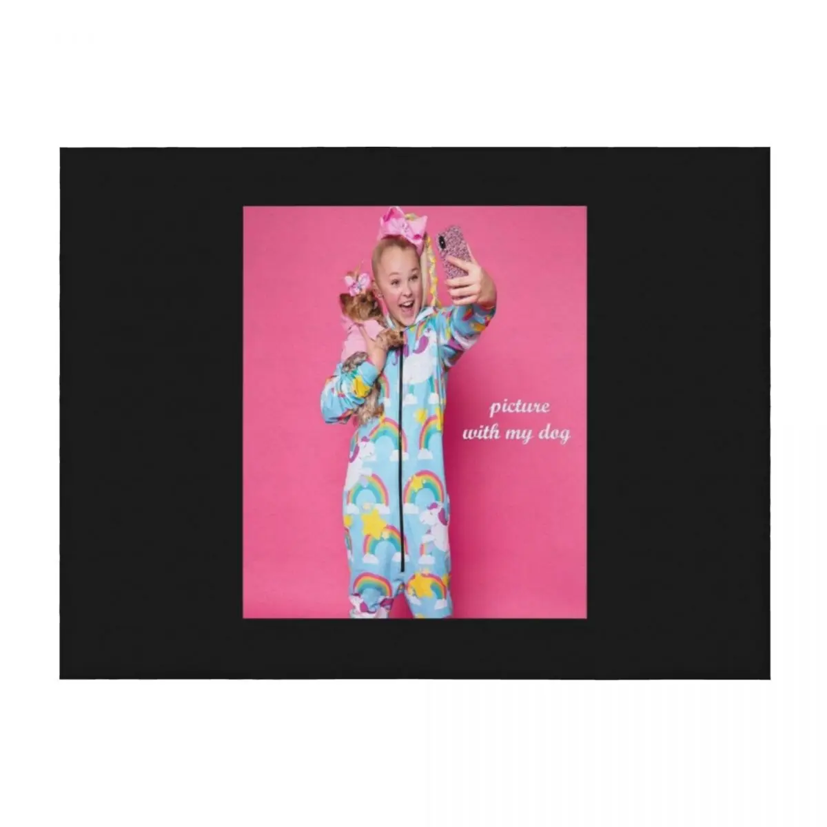 

Jojo Siwa Throw Blanket Weighted Sofas christmas decoration Blankets