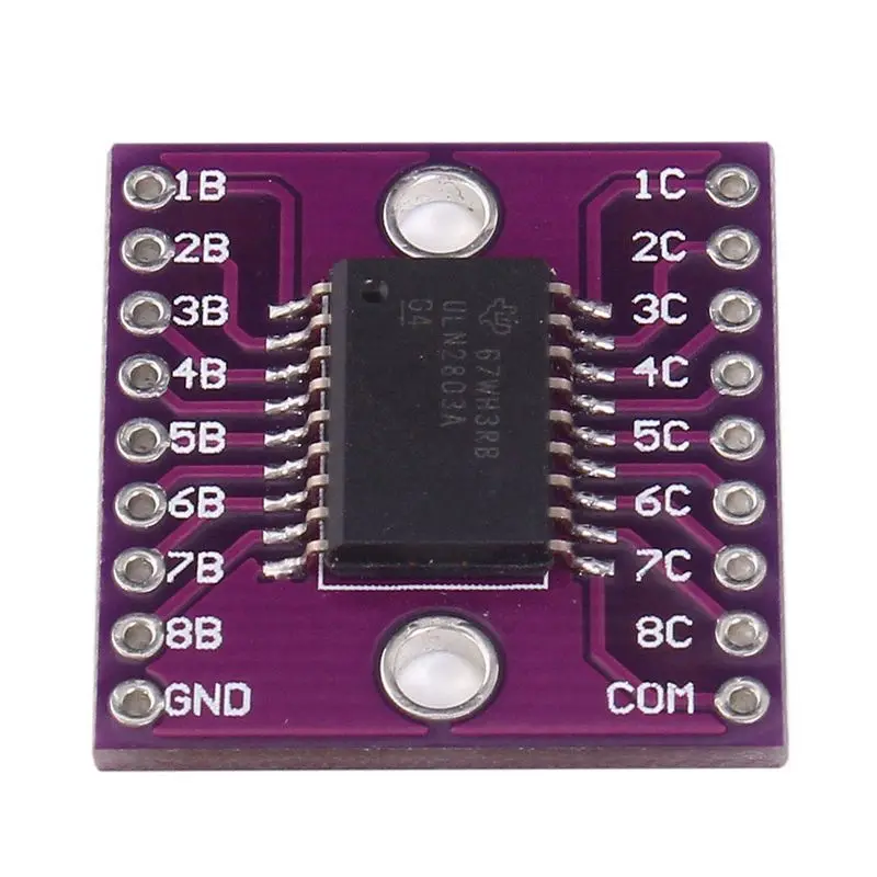 ABUL-5 Pcs ULN2803A Darlington Transistor Arrays Driver Breakout Board For Arduino