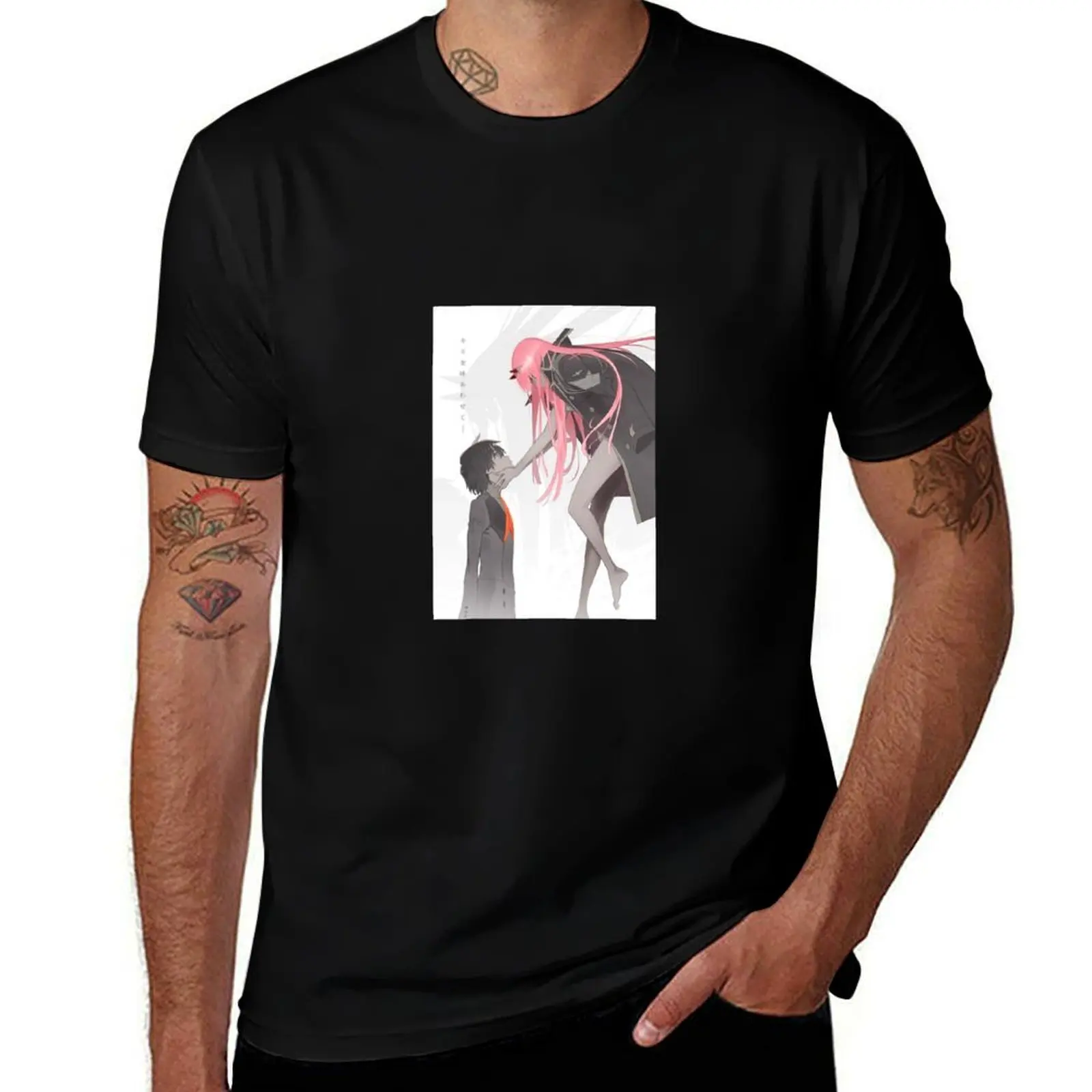 

Darling in the FranXX T-Shirt t shirts designer man t shirts high quality luxury brand T-Shirt