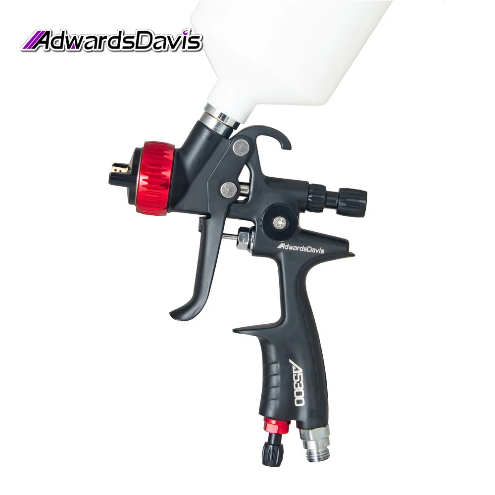 

5300 HVLP Новый пневматический пистолет-распылитель 1,3 мм, автомобильный распылитель для листового металла, мебельная краска, металлическая краска, глянцевая краска, инструменты для покрытия