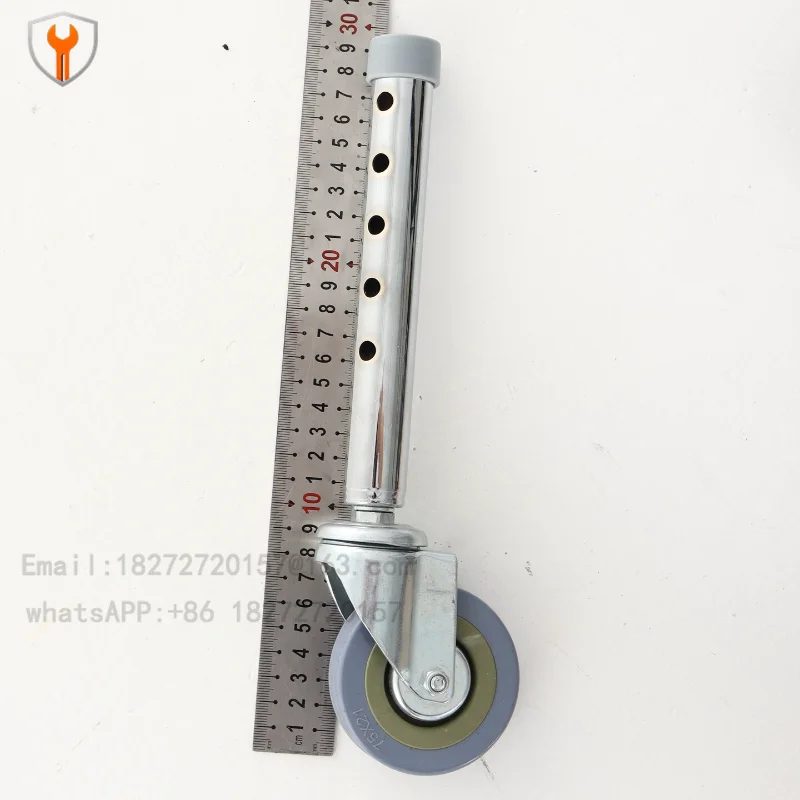 Wheelchair accessories, toilet chair, walker accessories ordered, pipe diameter 25/28mm with wheel/without wheel