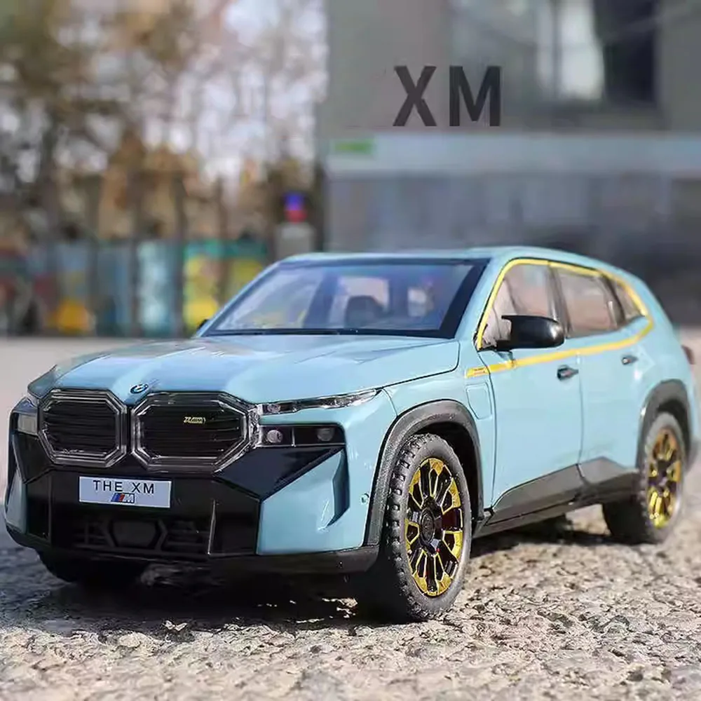 

Масштаб 1:24 THE XM X5, модели автомобилей из сплава, игрушки, литой под давлением, моделирование внедорожного автомобиля с музыкальными светильниками, открытые двери, игрушки, подарки для детей