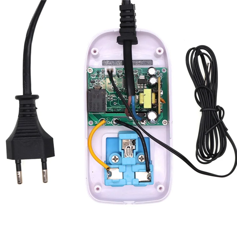 

A01F-3X XK-W2001 Цифровой регулятор температуры Розетка переменного тока 110-220 В Термостат Регулятор Розетка с датчиком NTC Вилка европейского стандарта