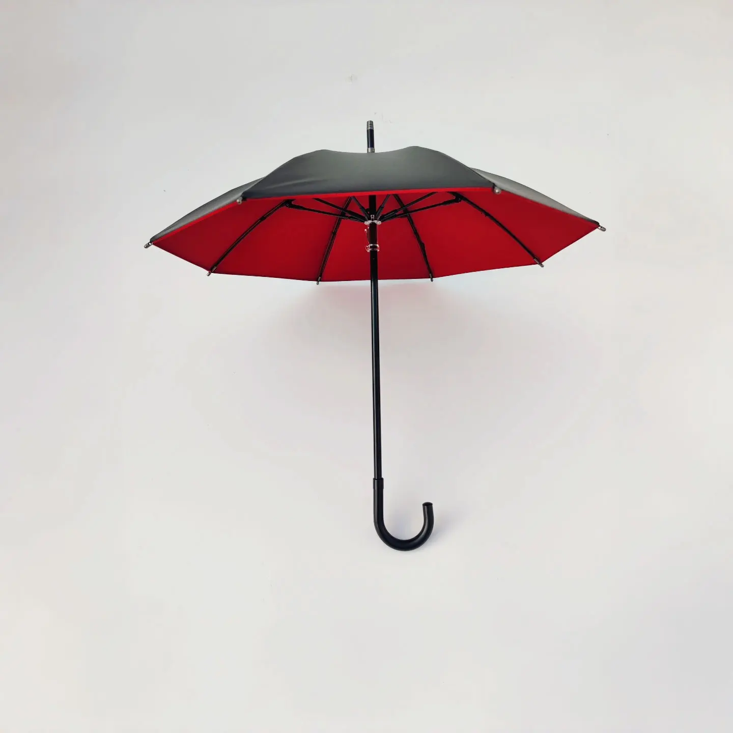Limited Offer 75cm BJD Uncle Doll Umbrella Black Red Dual Layer for DIY Dollhouse Photo Props Dress Up Gift, Not for Human Use