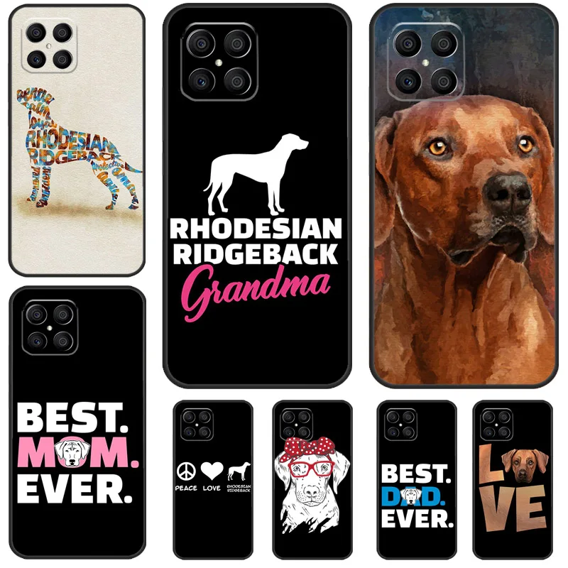 Rhodesian Ridgeback Dog Case For Honor Magic 5 Lite Magic 6 Pro 50 70 90 X6 X7 X8 X9 8X X7a X6a X8a X9a X9b Cover