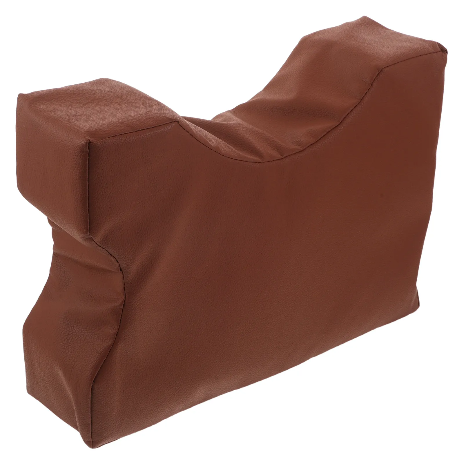 Salon Pedicure Stool PU Nonslip Thick Cushion Footrest Step Stool Adjustable Height Footrest for Home Bedroom Bathroom