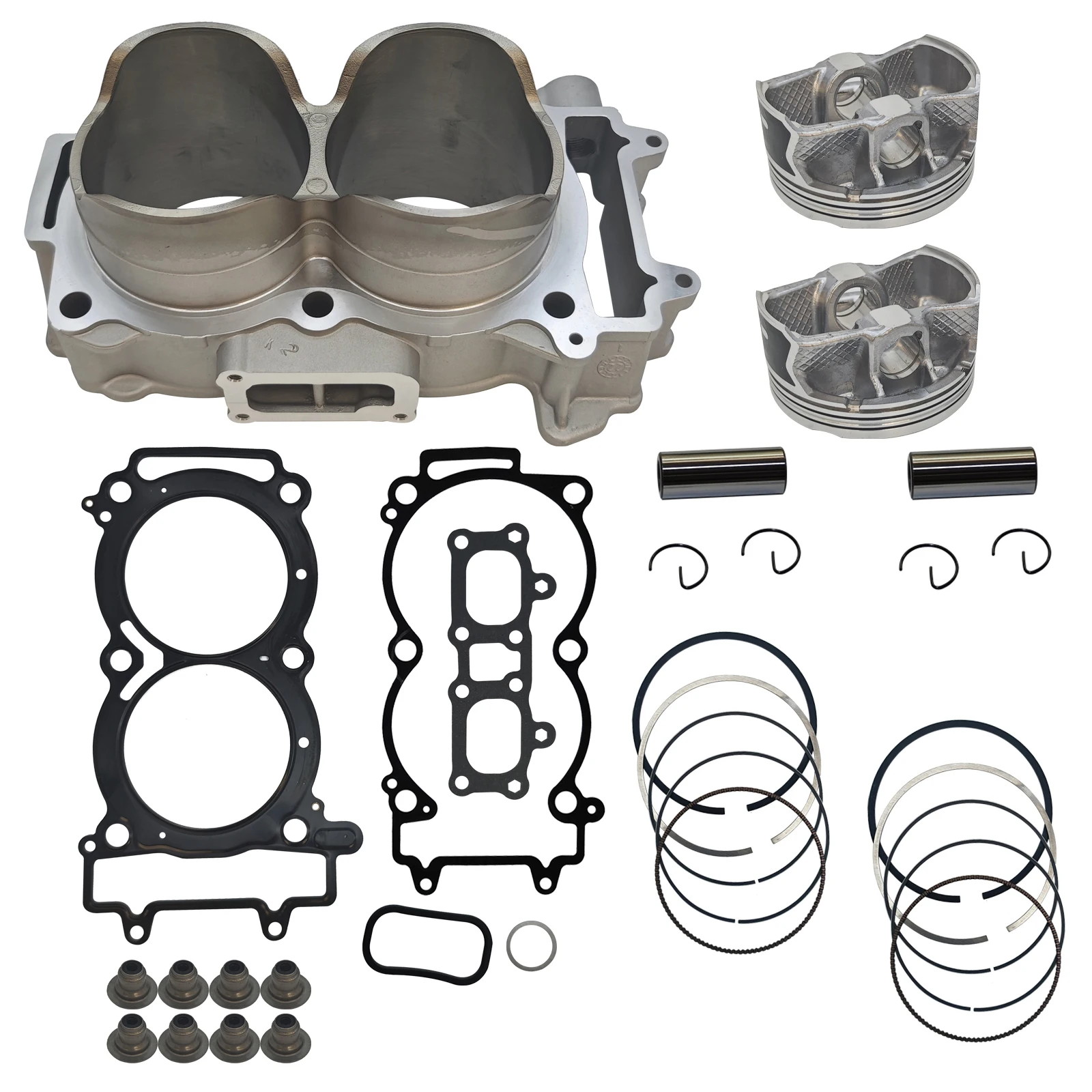 Cylinder Piston Gasket Kit for Polaris RZR General XP 1000 Standard Bore 93mm OEM 3022594 3022523 ATV UTV Parts