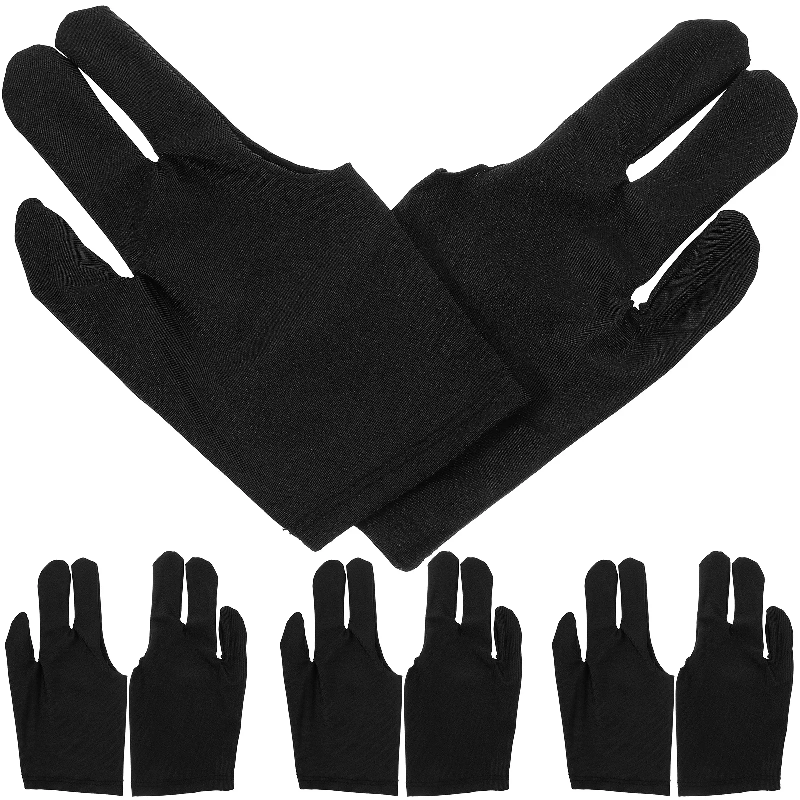 

Pool Gloves Snooker Elastic Wear-resistant Sports Polyester Fiber Billiards Breathable Comfort Protective Gloves Pool