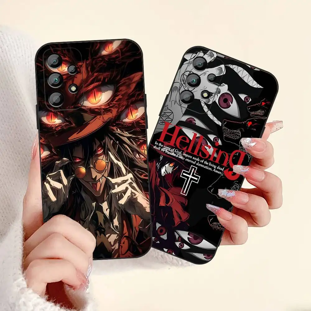 

Classic H-Hellsing Anime Cool Phone Case For Samsung A 52 53 21 32 13 12 71 31 51 40 72 73 70 22 42 50 30 20 21 Shell