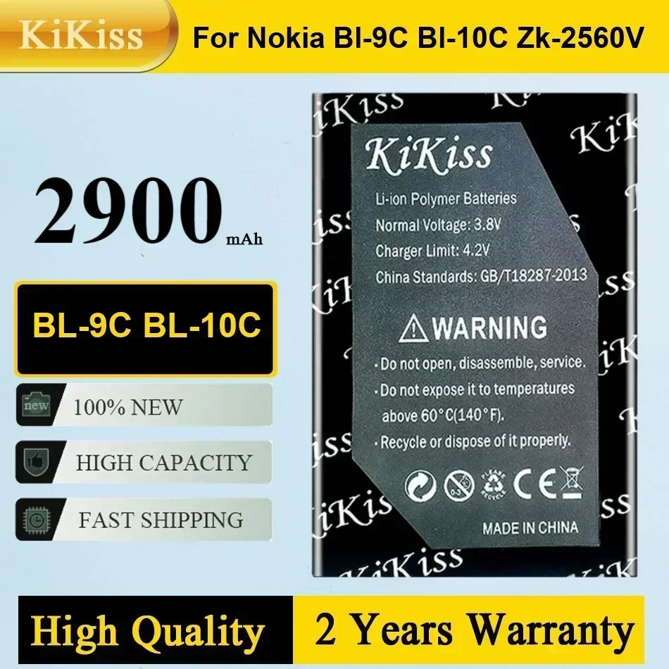 

BL-9C BL-10C Аккумулятор мобильного телефона для Nokia BL-9C BL-10C ZK-2560V