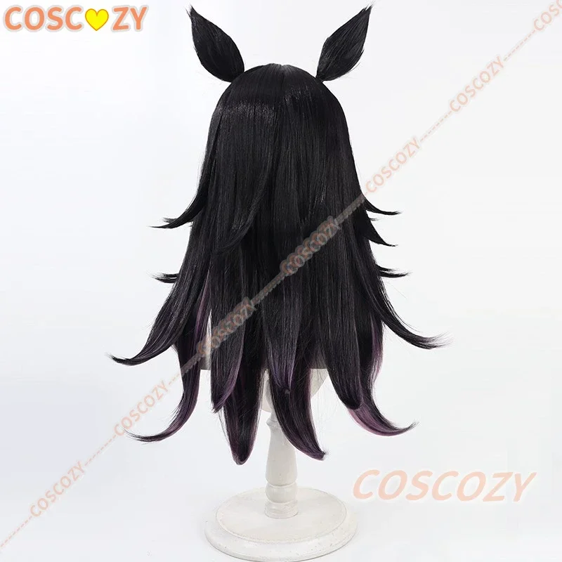 Umamusume Pretty Derby Fenomeno Parrucca Cosplay Code per le orecchie Anime Halloween Party Costume Puntelli Capelli sintetici resistenti al calore da donna