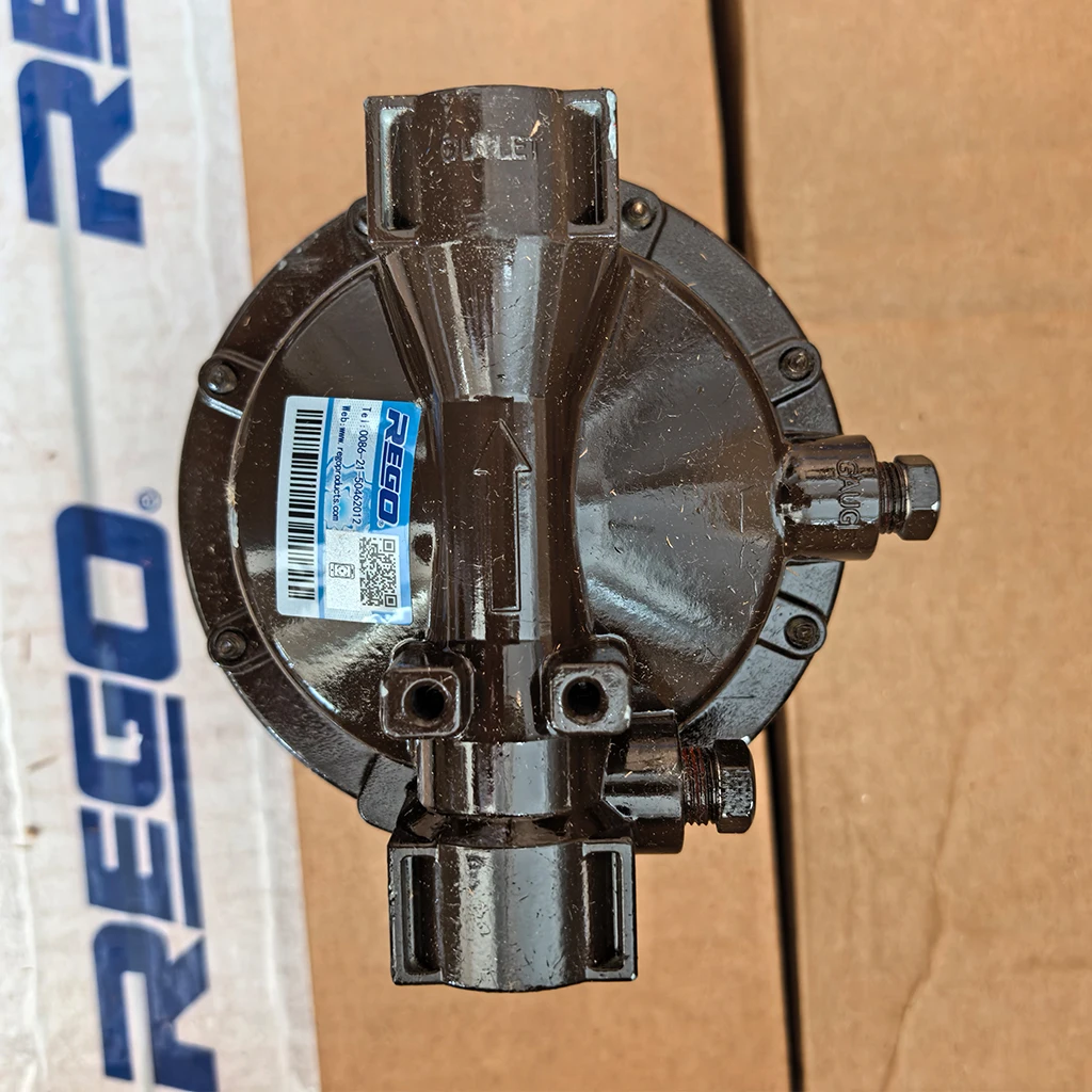 Elettrovalvola REGO LV3403B4V0 Pneumatic Secondary Gas Regulator Compact Kitchen LPG Pressure Reducing Valve 9.8 kg/h Pipeline Pressure Gas e carburante — dettaglio 3
