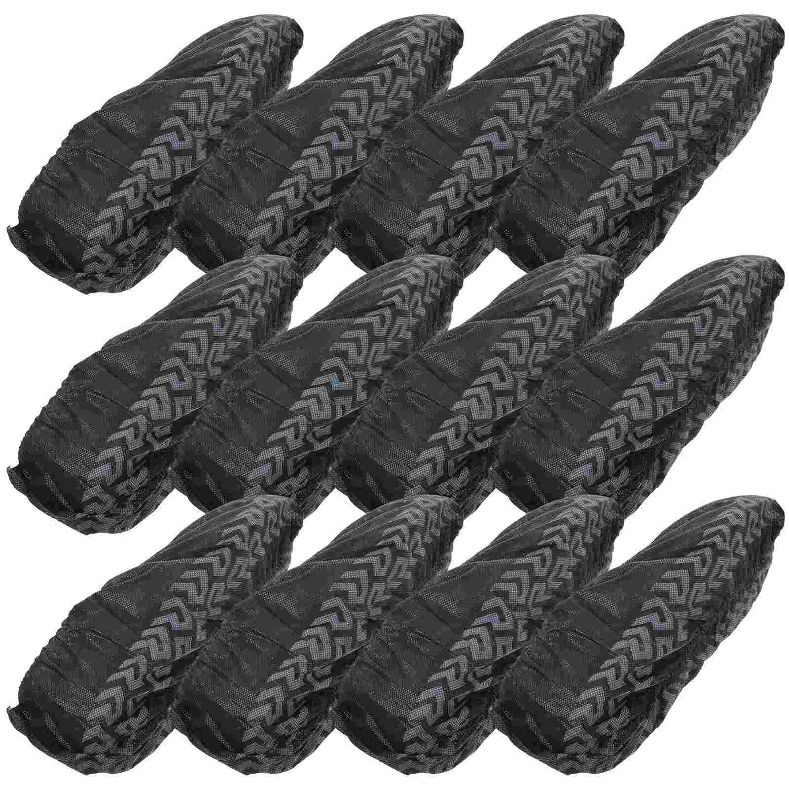 100 Pcs Shoe Cover Protector Covers Boot Waterproof Non-woven Fabric Coverings Guards Shoes