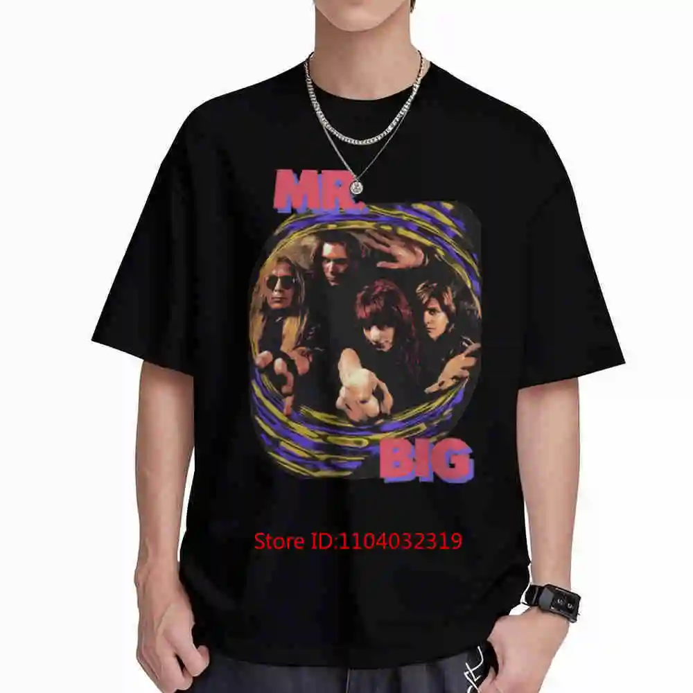T-shirt à manches courtes Mr Big Alive And Kickin 100% coton