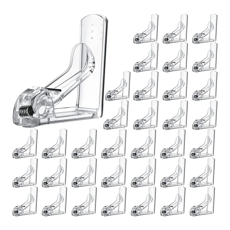 

Прозрачные зажимы для скатерти, пластиковые зажимы для скатерти для домашнего пикника, столовой, в помещении и на открытом воздухе, для вечеринок, фиксация скатерти