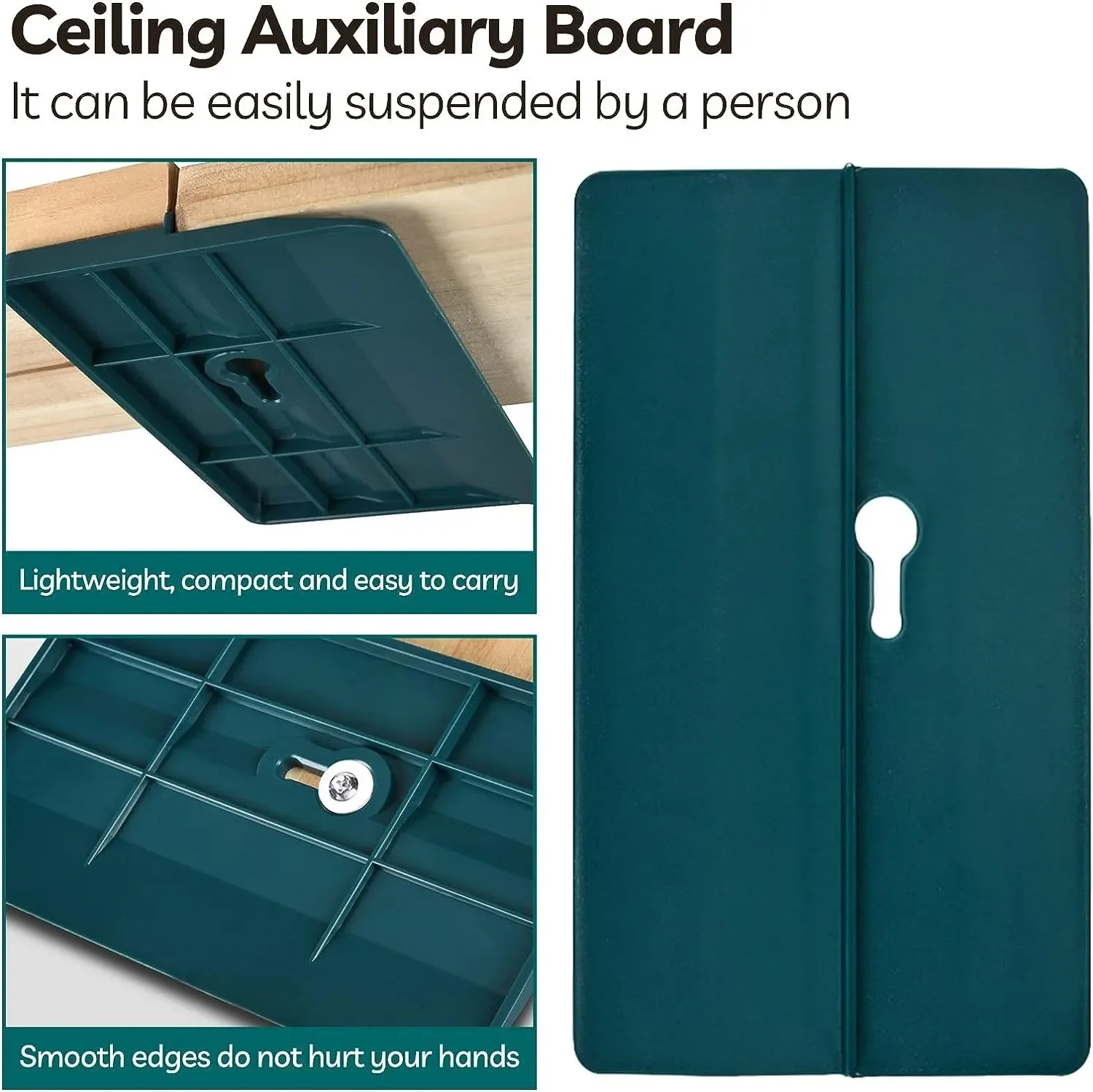 1PCS Ceiling Positioning Plate Plasterboard Fixing Board Supporting Installing Drywall Sloped Wall Carpenter Tool