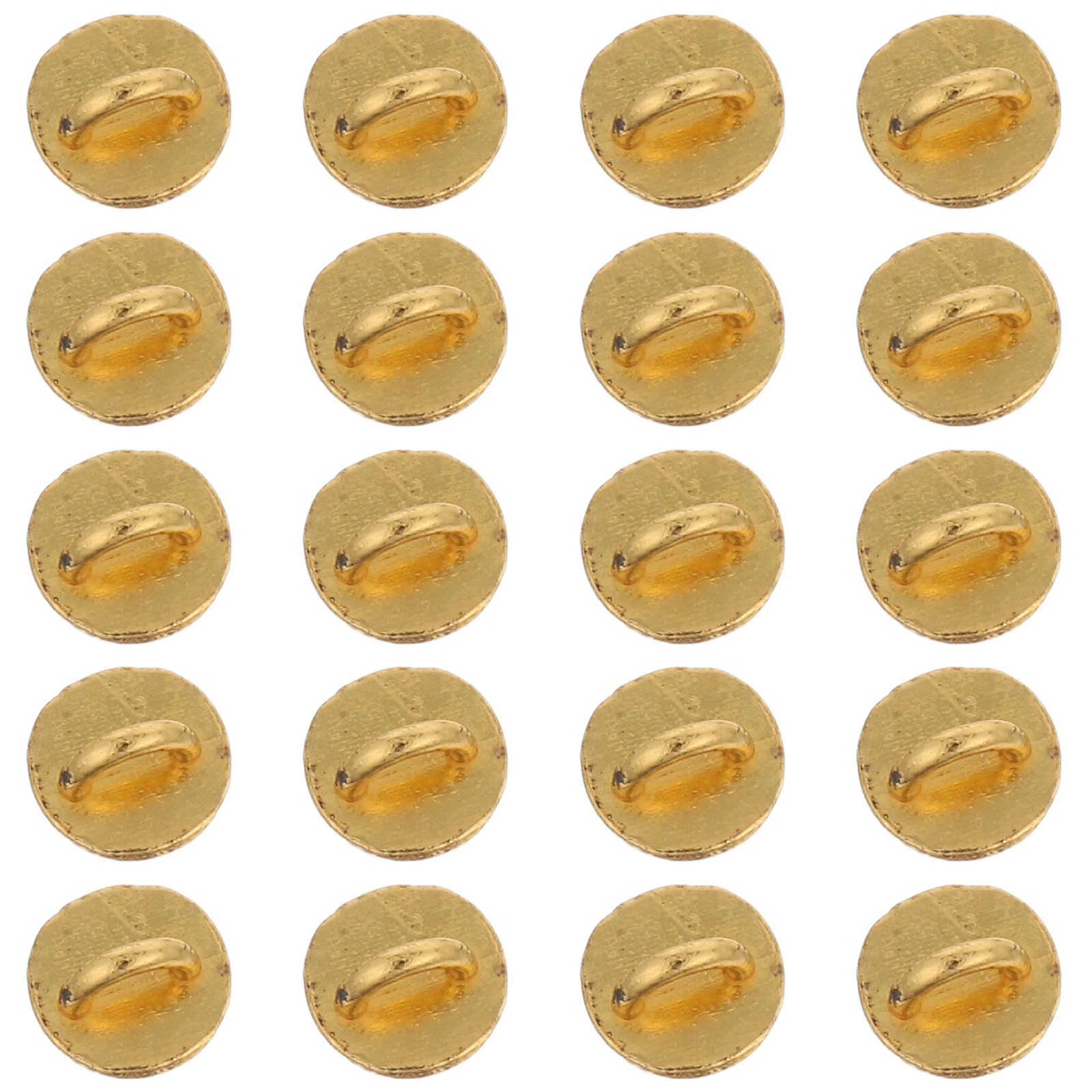 

50Pcs 4Mm Mini Mushroom Metal Shank Buttons Zinc Alloy Half Dome Bronze for DIY Sewing Stuffed Animals Crochet Crafts