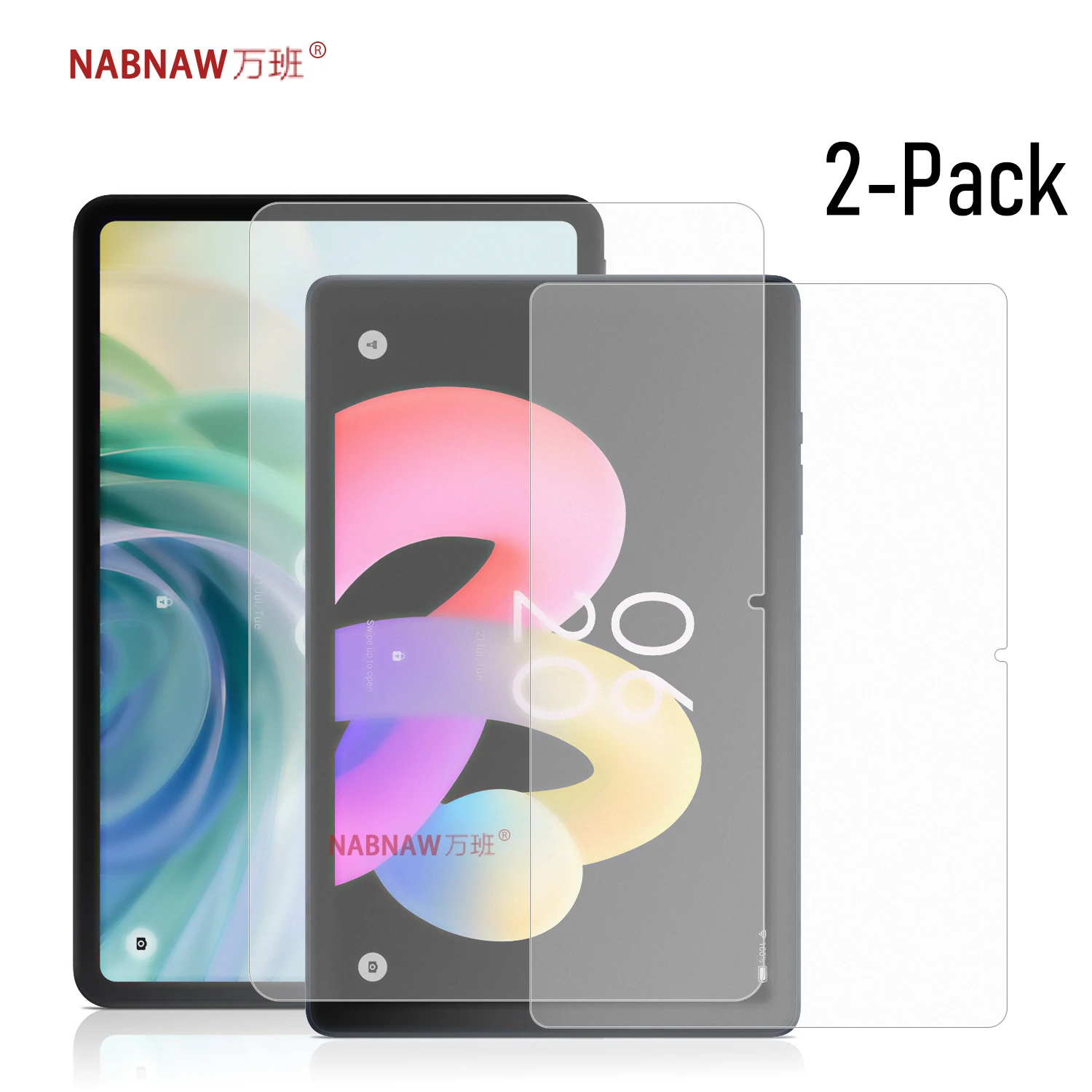 

2 шт., защитная пленка из закаленного стекла Full HD для TCL Tab 10L Gen4 Gen3 Gen2 NXTPAPER 11 Plus 11FE, устойчивая к царапинам крышка