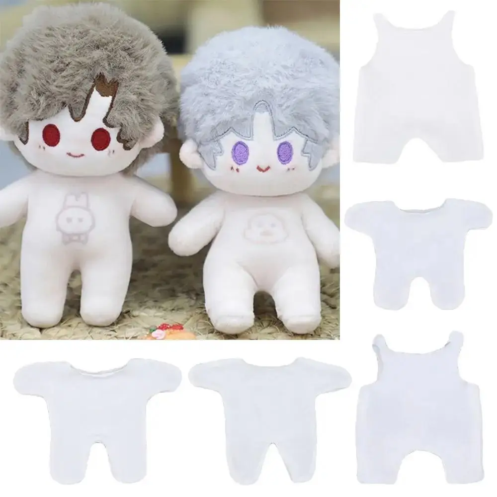 

Base Layer Shirt Cotton Doll Anti-staining Cloth Fleshcolor Nude Sleeveless Doll Backing Shirt Sitting Position Standing Posture