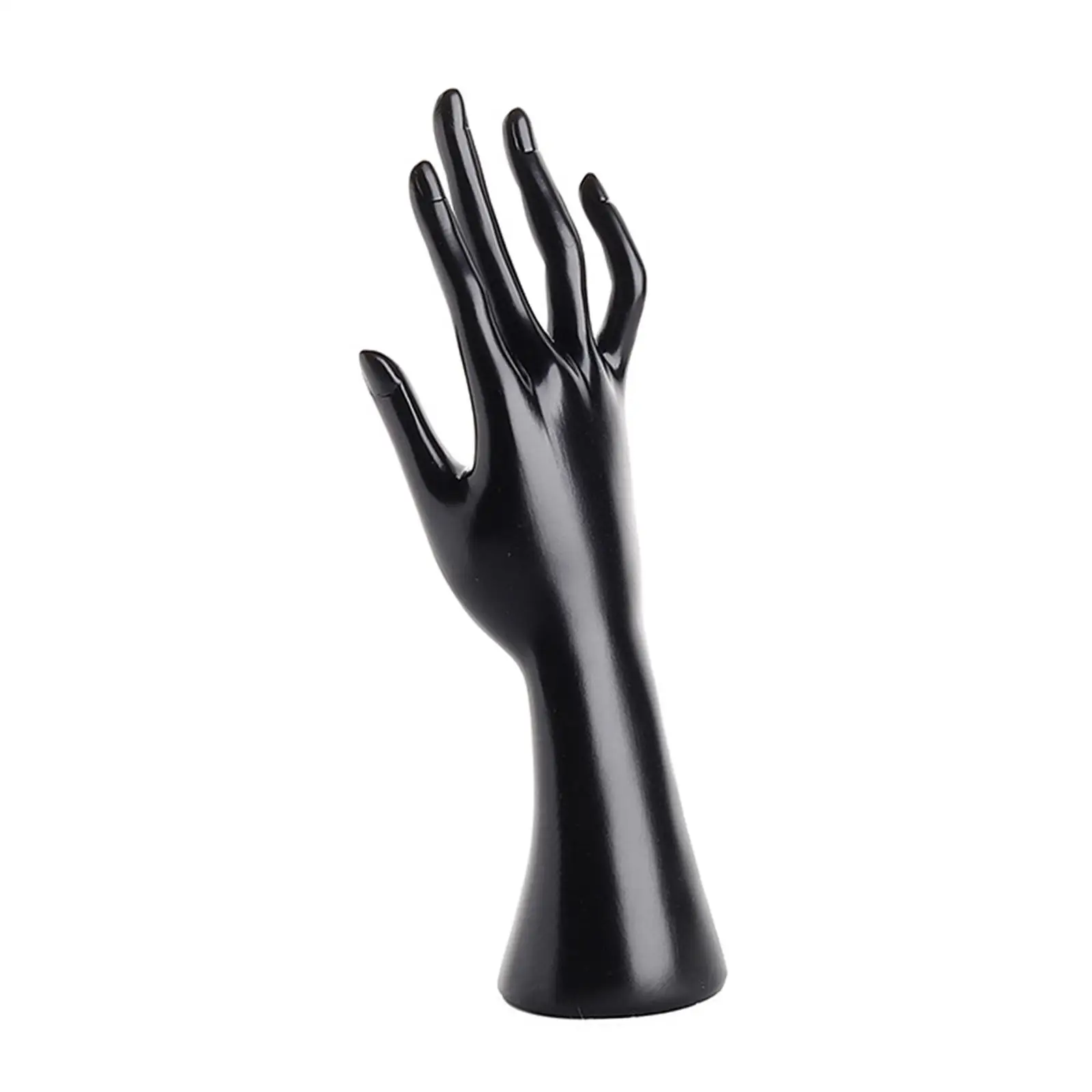 Female Mannequin Hand Display for Jewelry Vanity Tabletop Stores Compact Bracelet Bangle Necklace Holder for Chain Finger Ring