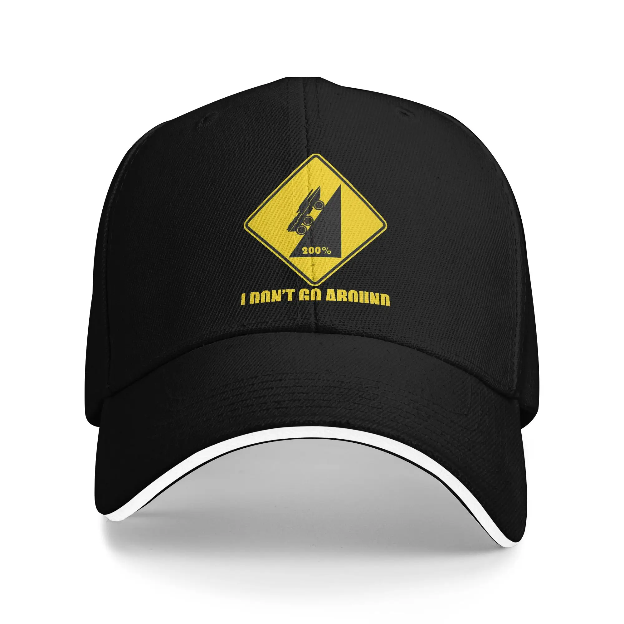 Mass Effect Mako I Don't Go Around Baseball Cap Vintage  Sandwich Hats for Men Women Polyester Headwear Outdoor