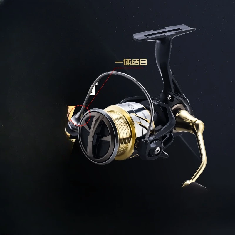 

The third-generation Luya micro-object spinning wheel is carved with large aluminum teeth, and the far throw oblique shallow