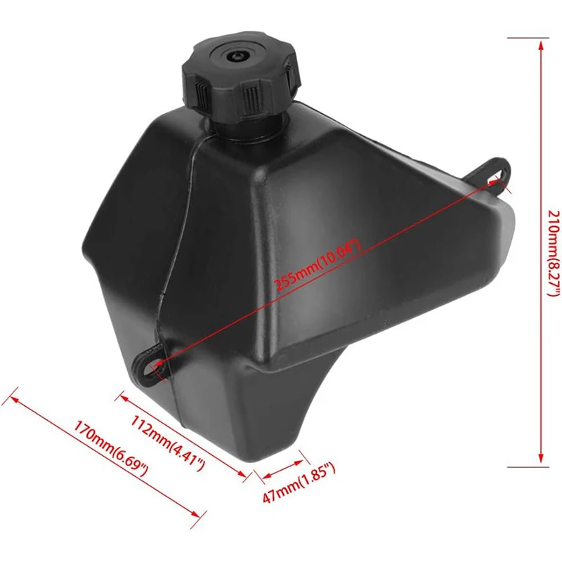 Бензиновый бак для газового топлива для 50cc 70cc 90cc 110cc 125cc детский квадроцикл Roketa Sunl Taotao Kazuma, китайский 4-колесный велосипед