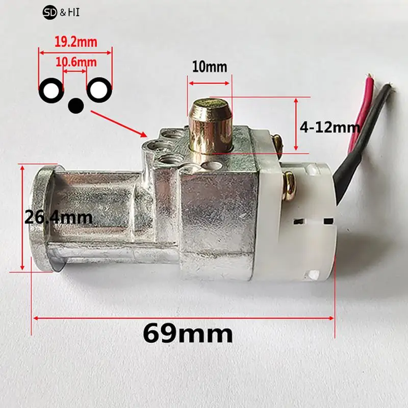 Bigger Head Type Electric Bicycle Ignition On/Off Key Switch Heavy Load E-bike Li-ion Battery Casing Lock