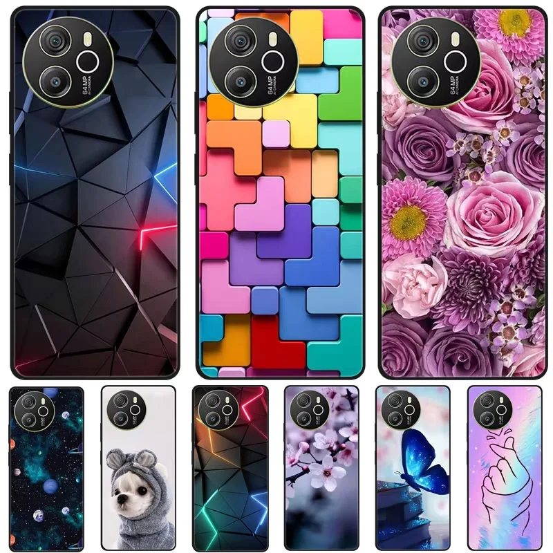 Etui na telefon dla SHARK Blackview 8 etui miękki silikonowy pokrowiec dla SHARK modne etui SHARK 8 6.78 łuski pełna ochrona