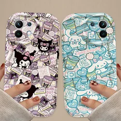 Sanrio Rabbit Cinnamoroll Case For Xiaomi 13T 12T 14 13 12 11 Lite 5G NE 10T POCO X5 X6 Pro X3 NFC X4 GT F3 F4 F5 F6 M6 M5S C65