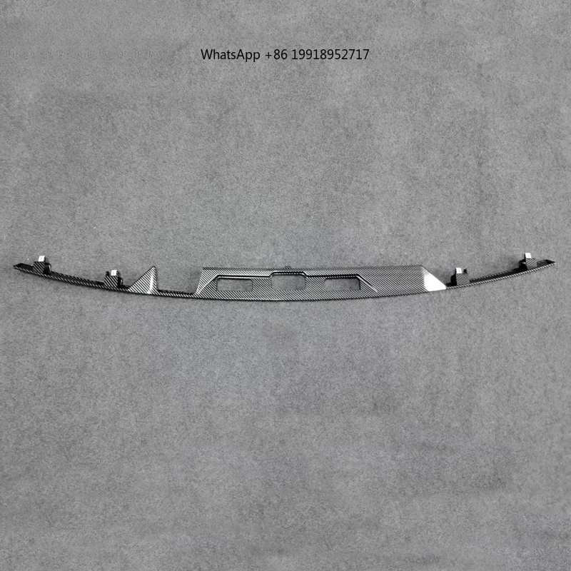 

Carbon Fiber Parts Body Kit Side Skirt Car Parts Rear Trunk Door Trim JJ4