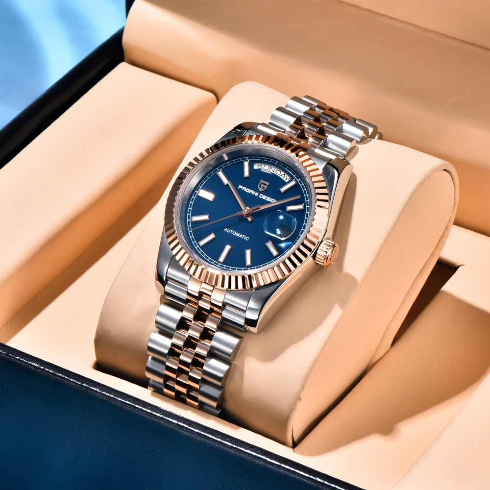 2025 New PAGANI DESIGN DD36 Men's Watches Luxury Automatic Watch For Men Mechanical Wristwatch Date AR Sapphire Waterproof Clock