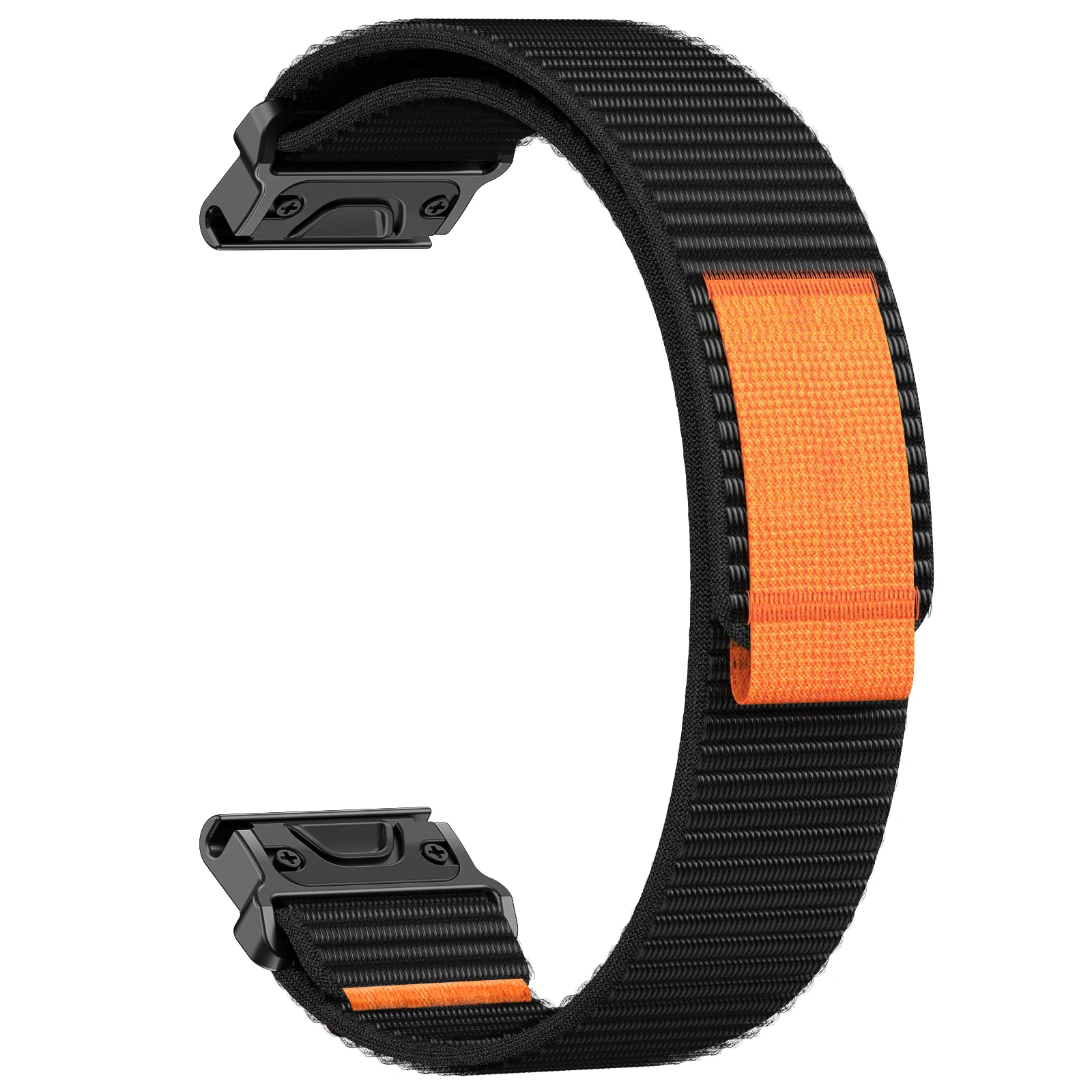 Runcool Schnellverschluss-Nylon 22/26 mm für Garmin Fenix 7 7X 6X 6 Pro 5 5X Plus Epix Gen2 Enduro 2 Schnellverschluss-Armband