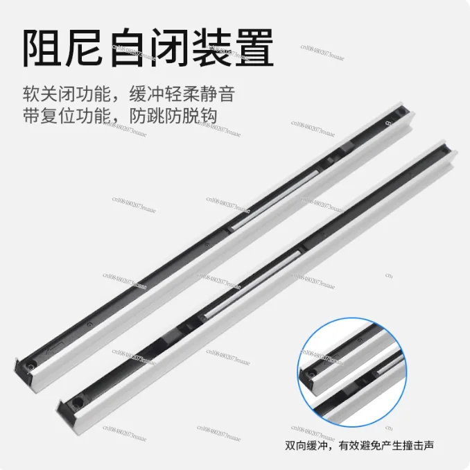 

New Trackless Ghost Door Hardware Accessories Bathroom Ghost Door Invisible Track Sliding Door Special Crane Pulley Buffer