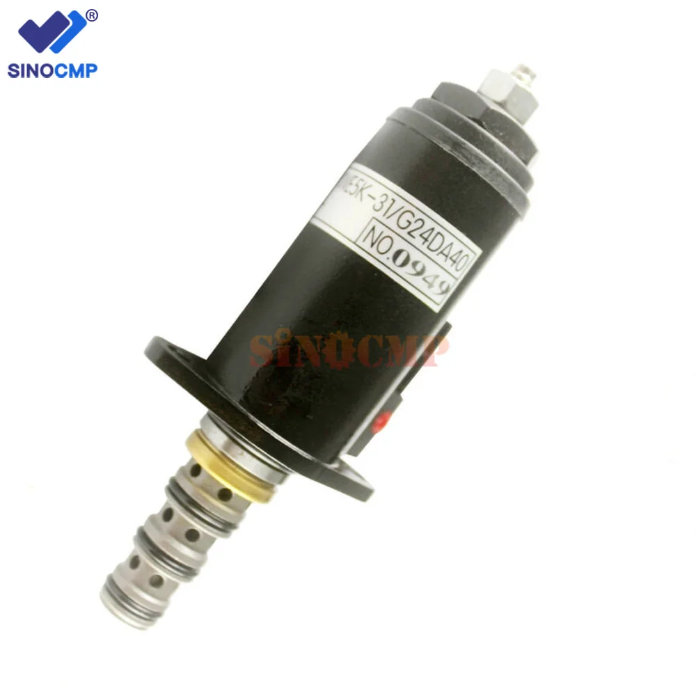 

Hydraulic pump solenoid valve KWE5K-31 G24D40 YN35V00020F1 For Kobelco SK200-3 SK200-2 SK200-5 Excavator with 3 months