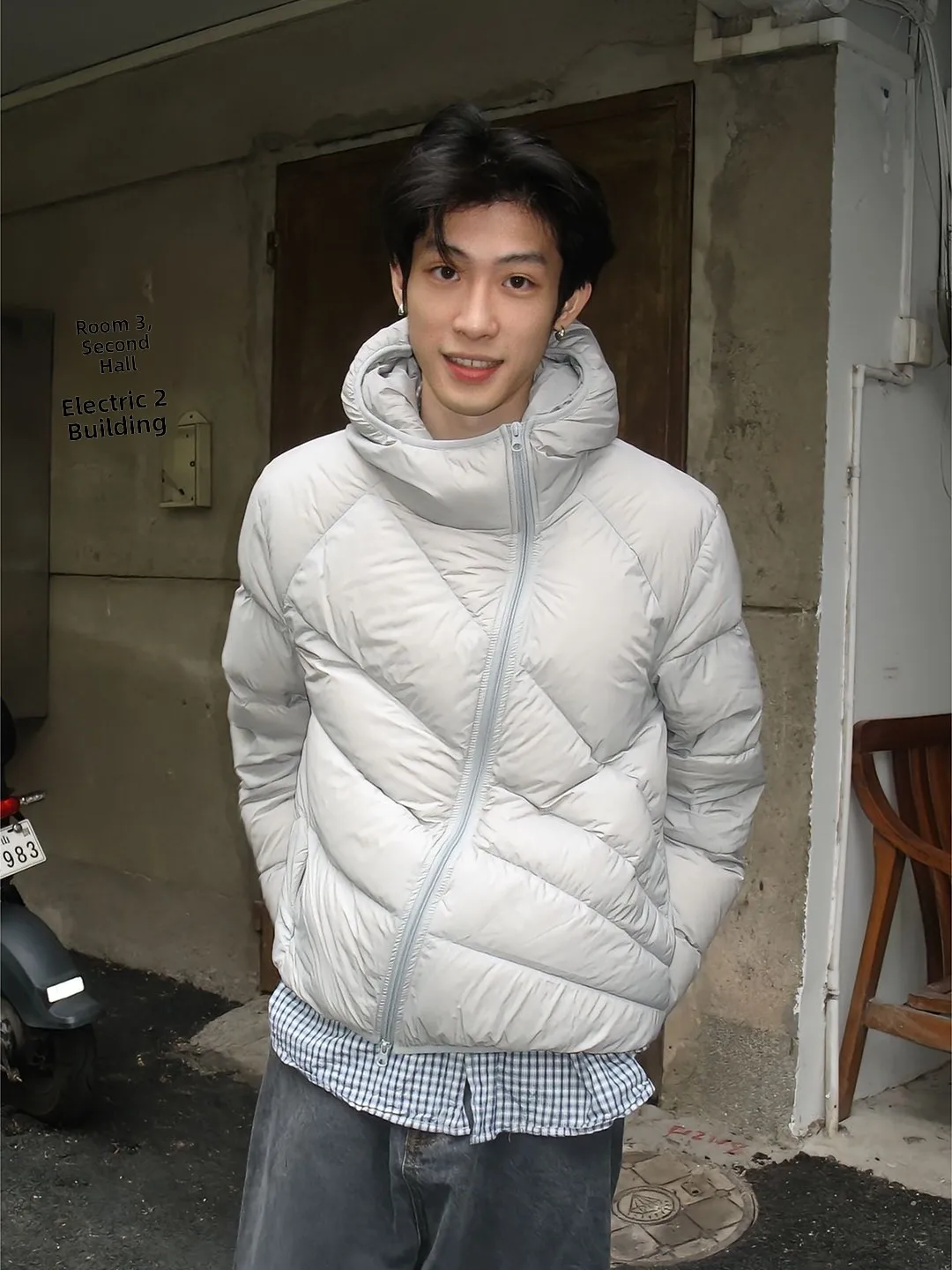 

Мужская пуховая куртка с капюшоном, легкая, теплая, с защитой от ветра, повседневная, свободного кроя, удлиненная, молодежная мода