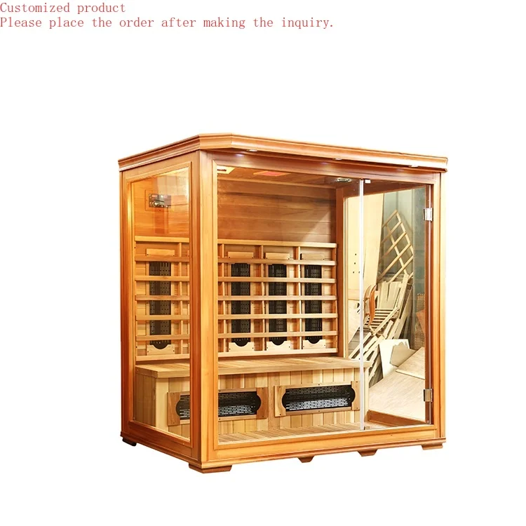 

Customization.SA-401 4 Person Infrared Sauna Room Combination/ Instal Sauna/ Dry Sauna Room 2016