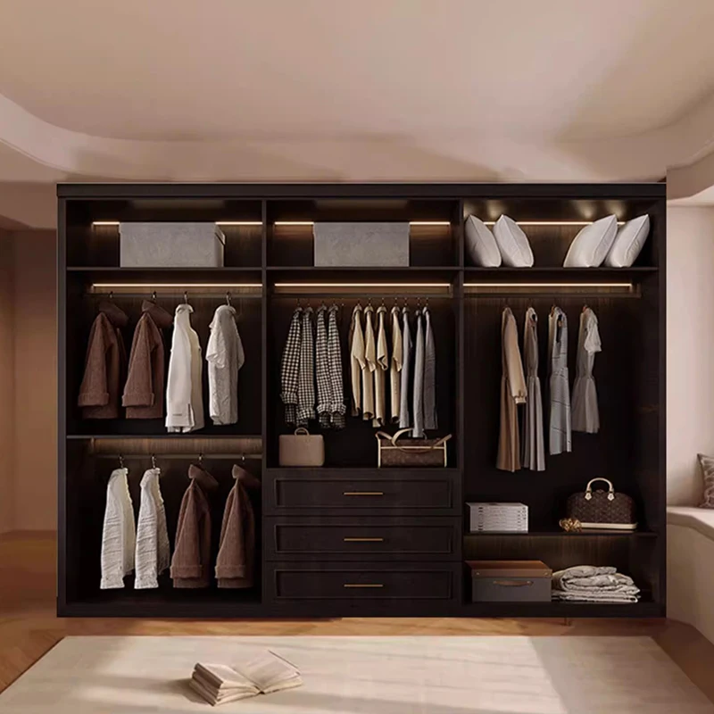 Armadio portaoggetti Armadio Camera da letto Vestiti Armadio moderno e minimalista Cassetti Tessuto modulare Giardino Guarda Roupa Mobili per hotel