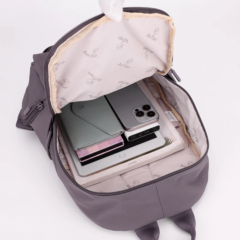 2026 New Women's Laptop Backpack Oxford cloth Travel Daypack Korean Style Ladies Rucksack 13 Colors Available for Girls mochilas