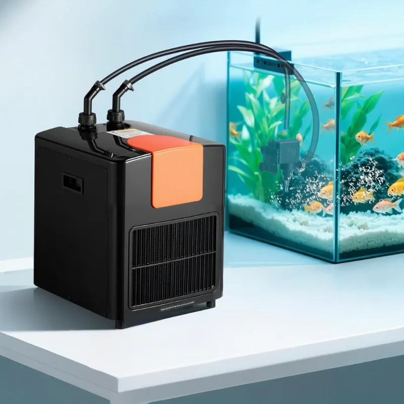 

Аквариумный охладитель 110 галлонов, 1/3 л.с., для гидропоники, быстрое охлаждение для аквариумов, акул-амфибий, коралловых рифов, бесшумный.