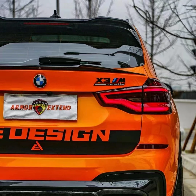 

Задний спойлер для BMW X3 G01 из настоящего карбона и кованого карбона / черный, для стайлинга автомобиля