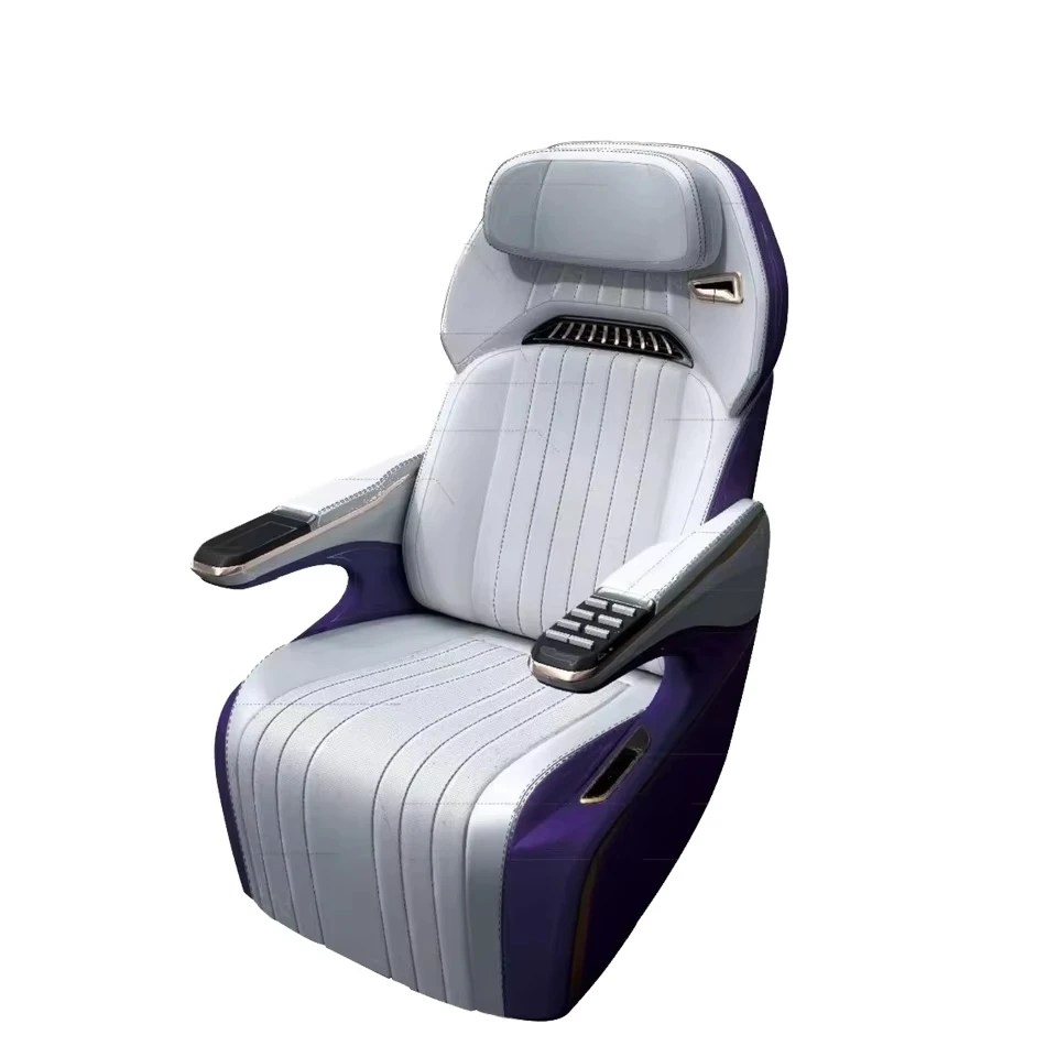 High Quality Control Oem Car Seat With Touch Screen Pilot Seat for Mpv Vans  Reclining Car Seat