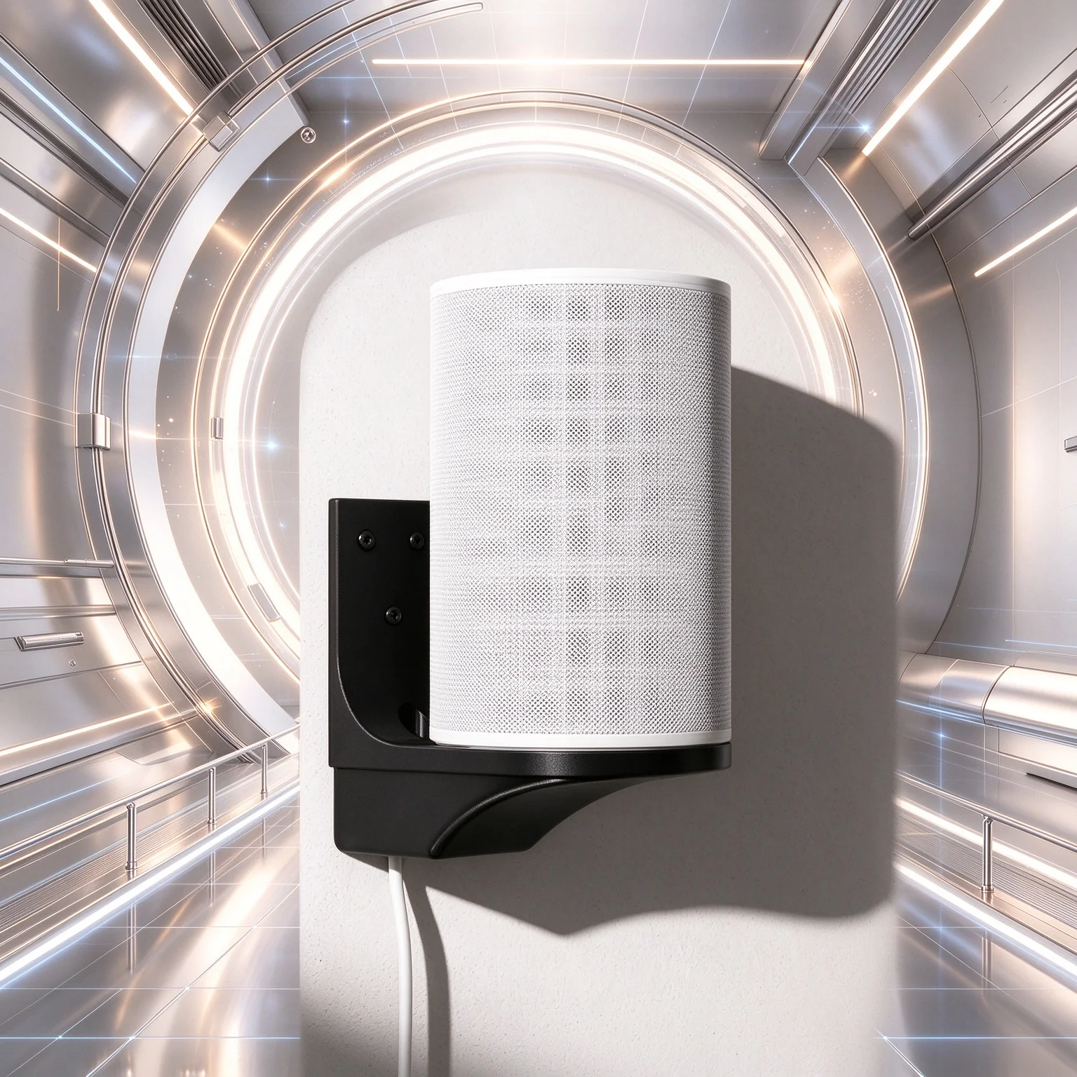 Bracket For Sonos (Era 100) Reinforced Hanging Frame Bears Load Reliably And Suppresses Shake Under Different Audio Frequency