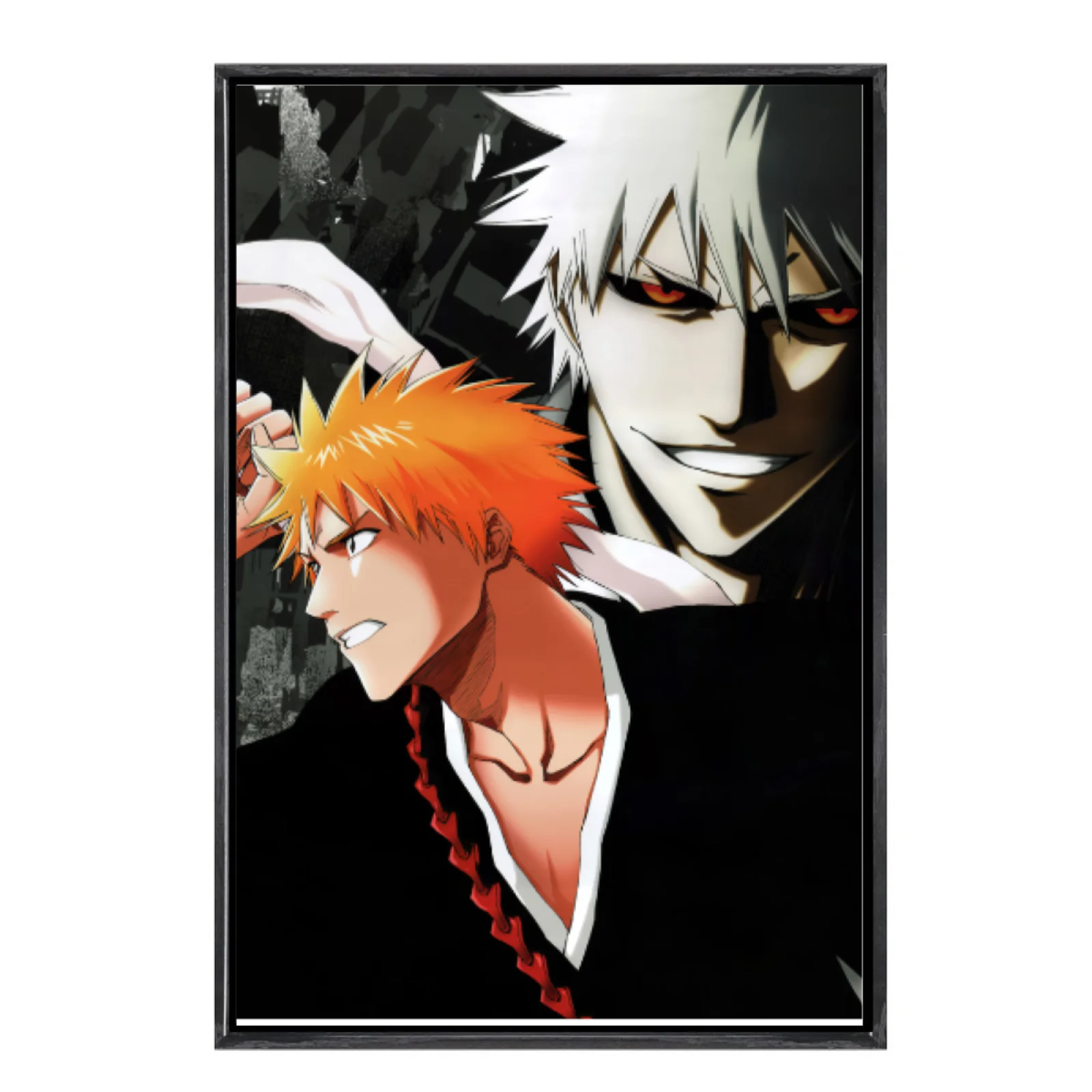 

Japanese Manga Multi-Size Canvas Poster Double Framed Wall Art, Bleach Home Decor for Living Room Bedroom