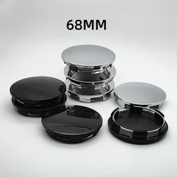 4pcs/Set ABS 68mm Wheel Center Caps Car Styling Accessories Rim Centre Hubcaps Cover Bagde Emblem for Hyundai Toyota Subaru CRV